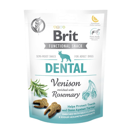 Brit Dog Functional Snack Dental Ласощі для підтримання здоров'я зубів у собак 150 г